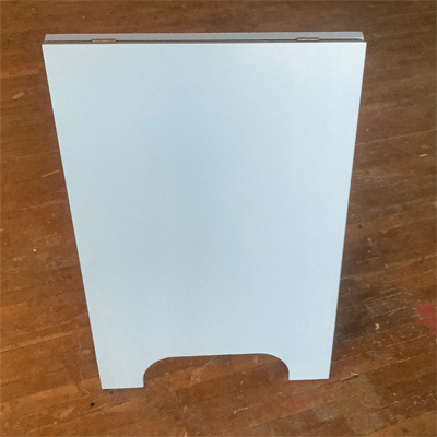 Kundenstopper Aufsteller DIN A0 Kaffeezeit mit oder ohne Druck oder Spiegel