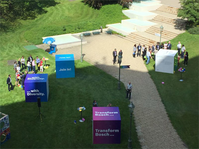 XXL Displaywrfel Prsenter